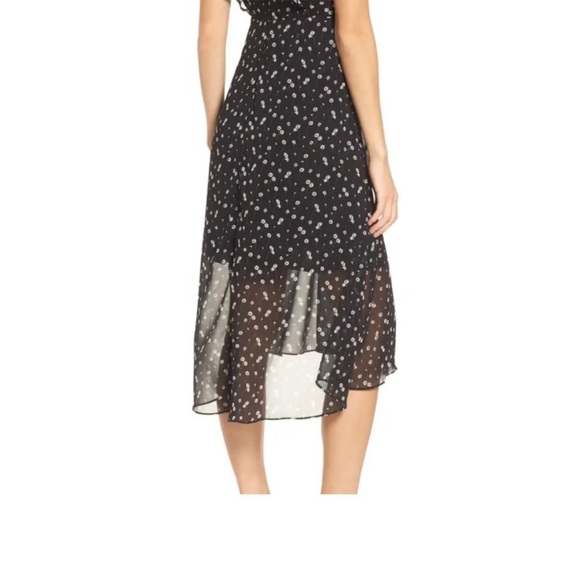 Lost + Wander Size L Daisy Print Sheer Dress NWOT - Picture 7 of 9